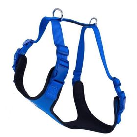 Doggie Havalı Dokuma Royal Mavi 2.5x70-80 cm Köpek Göğüs Tasması