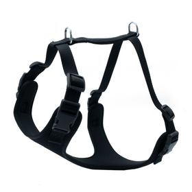 Doggie Havalı Ped Dokuma Siyah 2x45-55 cm Köpek Göğüs Tasması