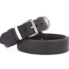 Doggie Kahverengi 4x57-65 cm Large Yağlı Deri Köpek Boyun Tasması
