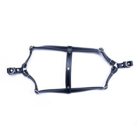 Doggie Konfor Deri Ronin Siyah 1.5X35-40 cm Köpek Göğüs Tasması