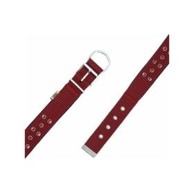 Doggie Konfor Dokuma Bol Çivili Kırmızı 4x52-60 cm Boyun Tasması