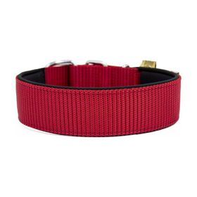 Doggie Konfor Dokuma Bol Çivili Kırmızı 5x50-60 cm Boyun Tasması