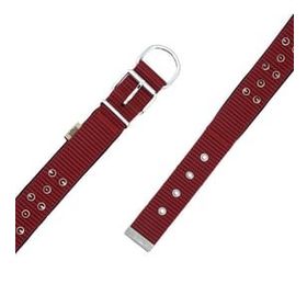 Doggie Konfor Dokuma Bol Çivili Kırmızı 5x55-65 cm Boyun Tasması