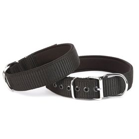 Doggie Konfor Dokuma Bol Çivili Siyah 4x47-55 cm Boyun Tasması