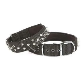 Doggie Konfor Dokuma Bol Çivili Siyah 5x55-65 cm Boyun Tasması
