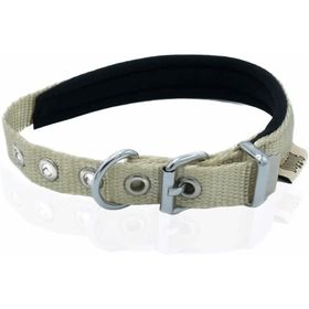 Doggie Konfor Dokuma Haki 1.5x20-25 cm Köpek Boyun Tasması