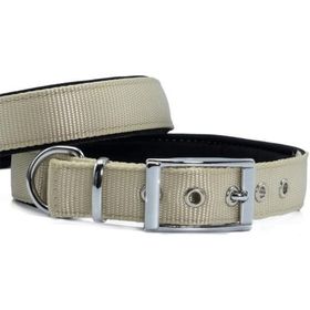 Doggie Konfor Dokuma Haki 2x30-35 cm Köpek Boyun Tasması