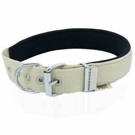 Doggie Konfor Dokuma Kemikli Haki 2.5x42-50 cm Köpek Boyun Tasması
