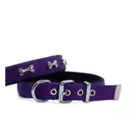 Doggie Konfor Dokuma Kemikli Siyah 2x35-40 cm Boyun Tasması