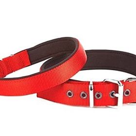 Doggie Konfor Dokuma Kırmızı 2,5x37-45 cm Boyun Tasması