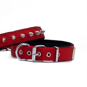 Doggie Konfor Dokuma Kırmızı 2,5x37-45 cm Boyun Tasması