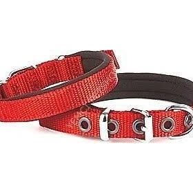 Doggie Konfor Dokuma Kırmızı 3x42- 50 cm Boyun Tasması