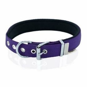 Doggie Konfor Dokuma Mor 2,5x37- 45 cm Boyun Tasması