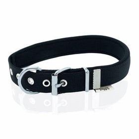 Doggie Konfor Dokuma Siyah 3x42- 50 cm Boyun Tasması