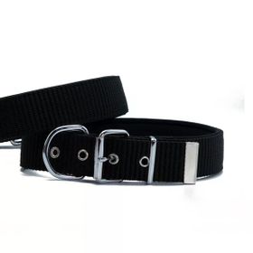 Doggie Konfor Dokuma Siyah Medium 5x65-65 cm Köpek Boyun Tasması