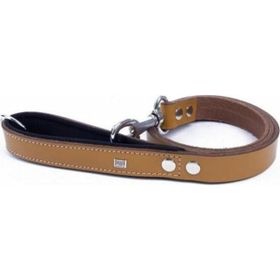 Doggie Konfor Klasik Deri 3x100 cm Camel Köpek Gezdirme Tasması