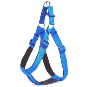 Doggie Konforlu 3XL-3x75-85 cm Dokumadan El Yapımı Ronin Model Köpek Göğüs Tasması