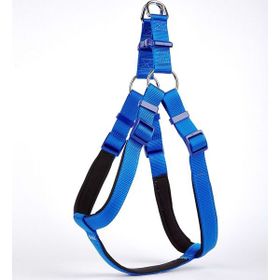 Doggie Konforlu Dokumadan El Yapımı Ronin Model Lacivert 2.5x70-80 cm Köpek Göğüs Tasması