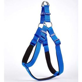 Doggie Konforlu Dokumadan El Yapımı Ronin Model Lacivert 2.5x70-80 cm Köpek Göğüs Tasması