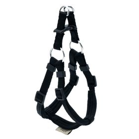 Doggie Konforlu Dokumadan El Yapımı Ronin Model Siyah 1.5x40-45 cm Köpek Göğüs Tasması