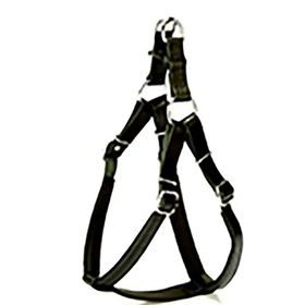 Doggie Konforlu El Yapımı Ronin Model Siyah 3x70-80 cm Köpek Göğüs Tasması