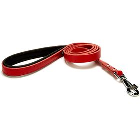 Doggie Konforlu Model El Yapımı Kırmızı 2x140 cm Köpek Gezdirme Kayışı