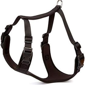 Doggie L-2x55-65 cm - Orange Konforlu Dokumadan El Yapımı Ronin Model Köpek Göğüs Tasması