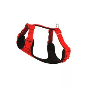 Doggie L-2x55-65 cm Red Havalı Dokumadan El Yapımı Köpek Göğüs Tasması