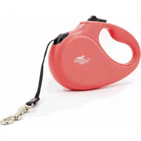 Doggie Large 50 kg 5 mt Pembe Master Otomatik Köpek Uzatma Tasması