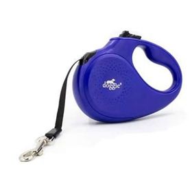 Doggie Master Royal Mavi Small 15 kg 5 m Otomatik Köpek Uzatma Tasması