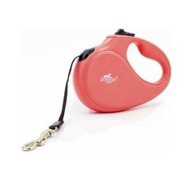 Doggie Master Seri Pembe 12 kg 3 mt Otomatik Uzatma Tasması
