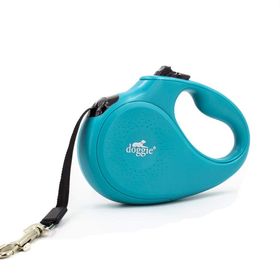 Doggie Master Serisi Light Blue Otomatik Köpek Gezdirme Tasması