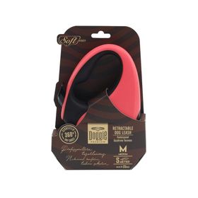 Doggie Master Serisi Pembe 5 m Medium Otomatik Uzatma Tasması