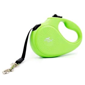 Doggie Master Serisi Yeşil 15 kg / 5 mt Otomatik Uzatma Tasması
