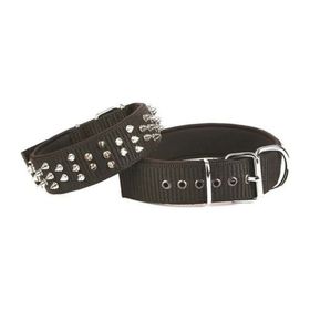 Doggie Medium 5x55-65 cm Siyah Comfort Dokuma Çivili Köpek Boyun Tasması
