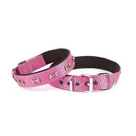 Doggie Medium Mor 3x42 Comfort Dokuma Kemikli Köpek Boyun Tasması