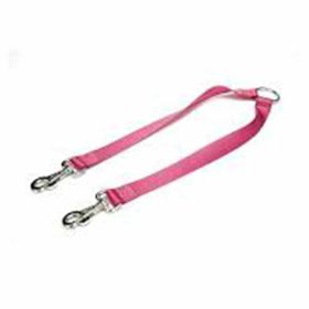 Doggie Mor 2x60-60 cm Dokuma Çift Köpek Gezdirme Tasma Aparatı