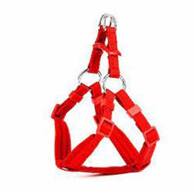 Doggie Polar Dokumadan El Yapımı Ronin Model Kırmızı 1x30-35 cm Köpek Göğüs Tasması