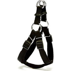 Doggie Polar Dokumadan El Yapımı Ronin Model Siyah 1.5x35-40 cm Köpek Göğüs Tasması