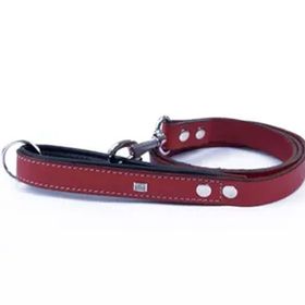 Doggie Premium El Yapımı Kırmızı 2.5x120 cm Köpek Gezdirme Kayışı