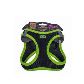 Doggie Sarı 32-38 cm S Beden Havalı Dokuma Neon Serisi Küçük Irk Göğüs Tasması