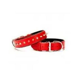 Doggie SBT-3512 Kırmızı Yumuşak Doku Deri Boyun Tasması