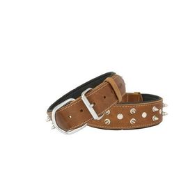 Doggie SBT-4012 Kamel Yumuşak Doku Deri Boyun Tasması