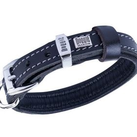 Doggie Siyah 1.5x25-30 cm Firstclass Deri Köpek Boyun Tasması