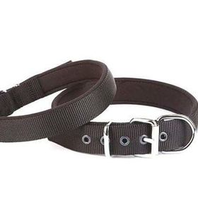 Doggie Siyah 2,5x42 50 cm Comfort Dokuma Large Köpek Boyun Tasması