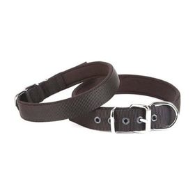 Doggie Siyah 2,5x42 50 cm Comfort Dokuma Large Köpek Boyun Tasması