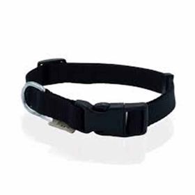Doggie Siyah 2x30-45 cm Ayarlanabilir Özellikli Dokumadan El Yapımı Köpek Boyun Tasması
