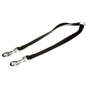 Doggie Siyah 2X60-60 cm Medium Dokuma Çift Köpek Gezdirme Aparatı