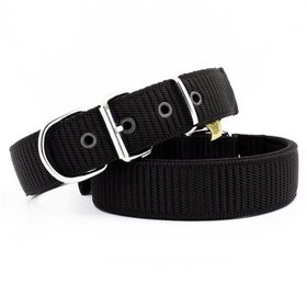 Doggie Siyah 5x55-65 cm Konfor Elit Dokuma Köpek Boyun Tasması