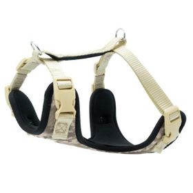 Doggie Small 1.5x40-50 cm Kamuflaj Havalı Dokuma Köpek Göğüs Tasması